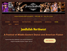 Tablet Screenshot of jamballahnw.com